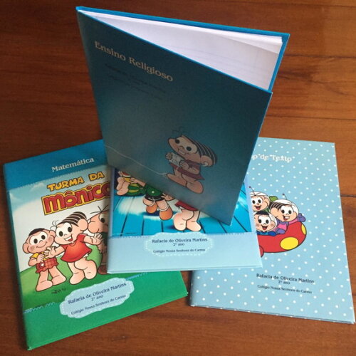 Caderno Escolar com Foto