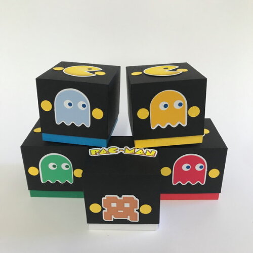 Caixa Cubo Pacman - Kit 20 Unidades