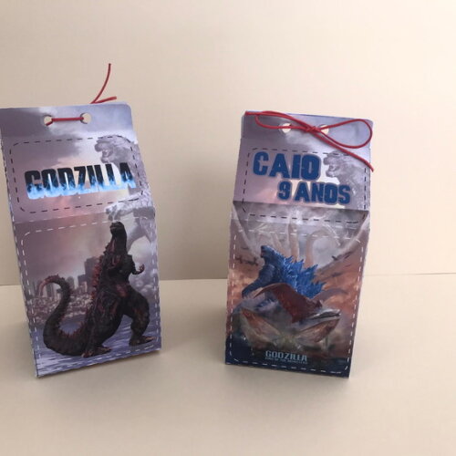 Caixa Milk Godzilla