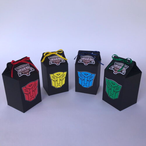 Caixa Milk Transformers - Kit 20unidades