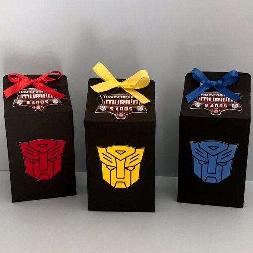 Caixa Milk Transformers - Kit 20unidades