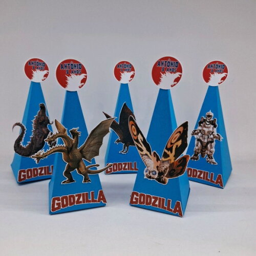 Caixa Pirâmide Godzilla
