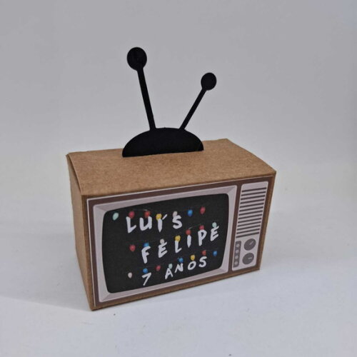 Caixa Tv Stranger Things - Kit 12u
