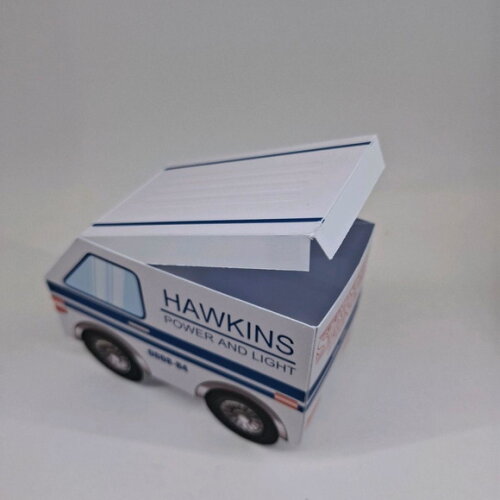Caixa Van Stranger Things com Tampa - Kit 10 Unidades