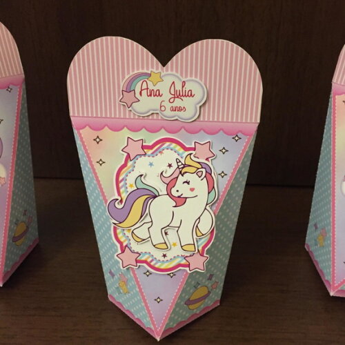 Caixinha Unicornio