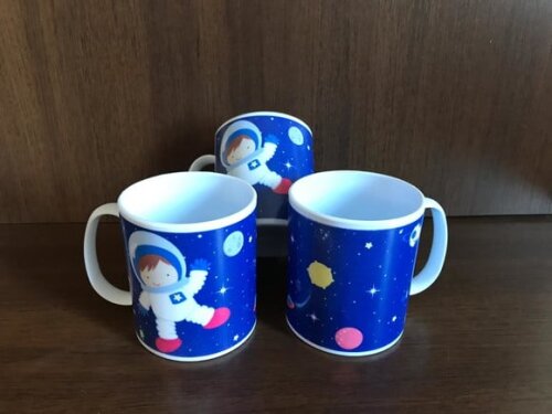 Caneca de plástico