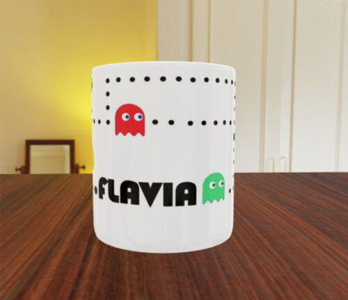 Caneca de Louça Pacman