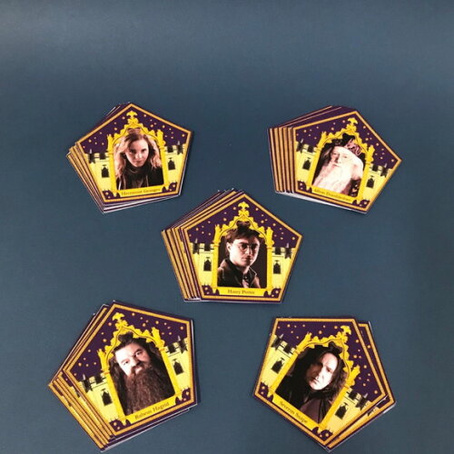 Cards para Caixa Frog Harry Potter - face simples