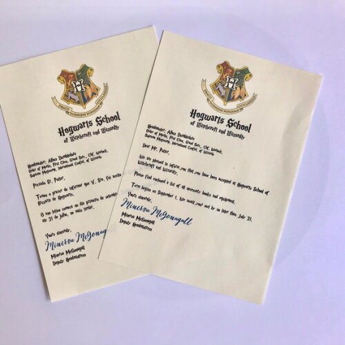 Cartas Voadoras Harry Potter