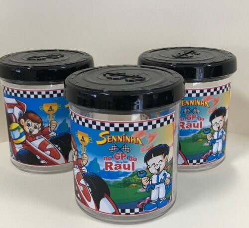 Cofrinho Senninha - Kit 20 Unidades
