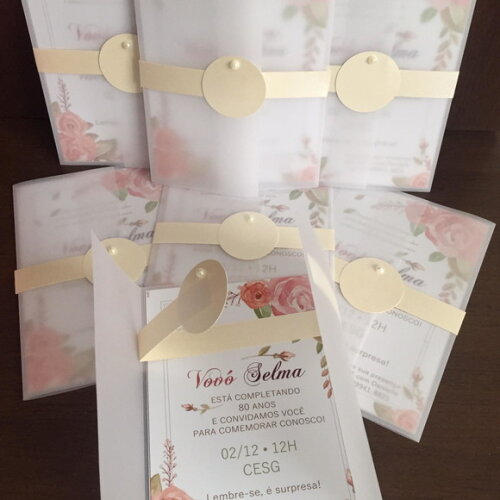 Convite Floral