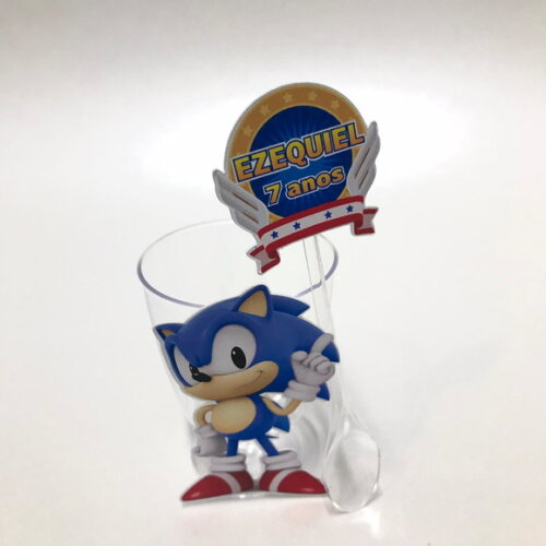 Copinho de Brigadeiro com Colherzinha Sonic