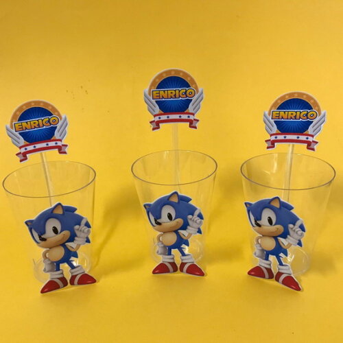 Copinho de Brigadeiro com Colherzinha Sonic