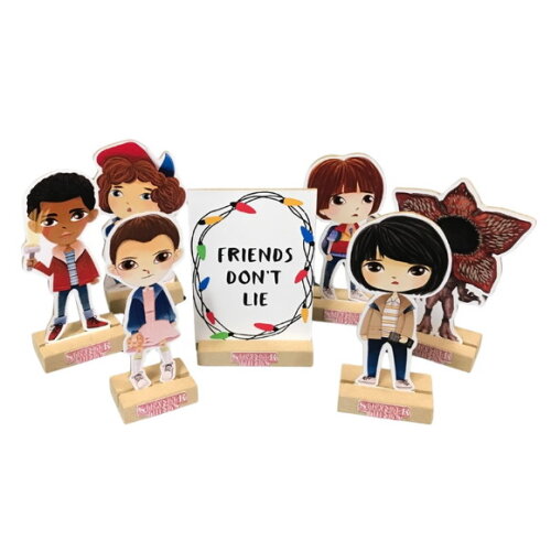 Display de Mesa Decoração Festa Stranger Things mdf