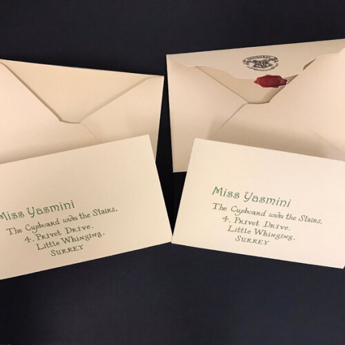 Envelope Carta Hogwarts - Kit 30 Unidades