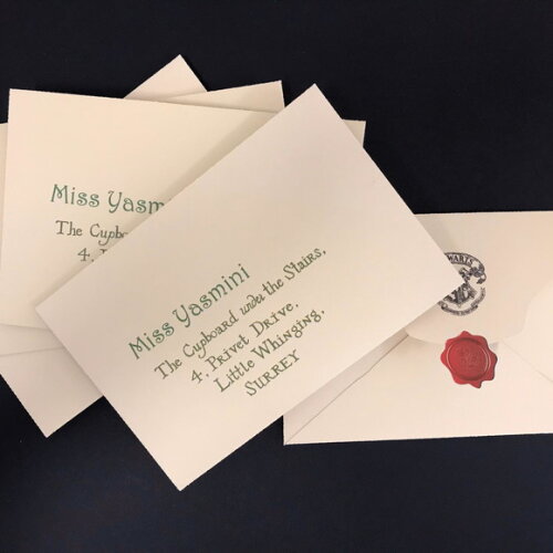 Envelope Carta Hogwarts - Kit 30 Unidades