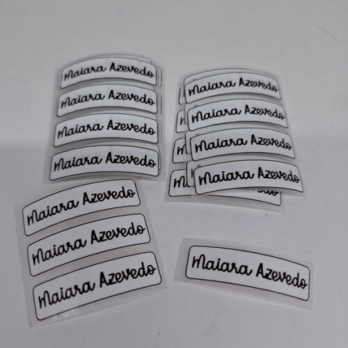 Etiquetas Termocolantes para Roupas - Kit