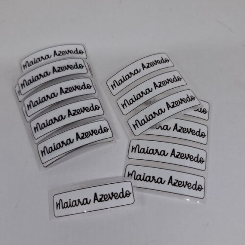 Etiquetas Termocolantes para Roupas - Kit