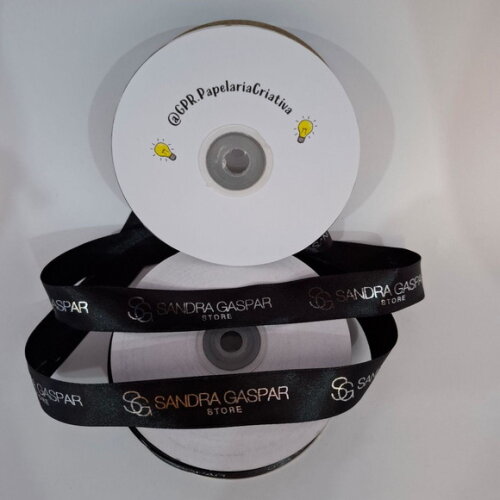 Fita Cetim Personalizada 22mm - 10 Metros