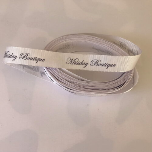 Fita Gorgurão 16mm Personalizada - 10 Metros