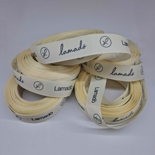 Fita Gorgurão 22mm Personalizada - 10 Metros
