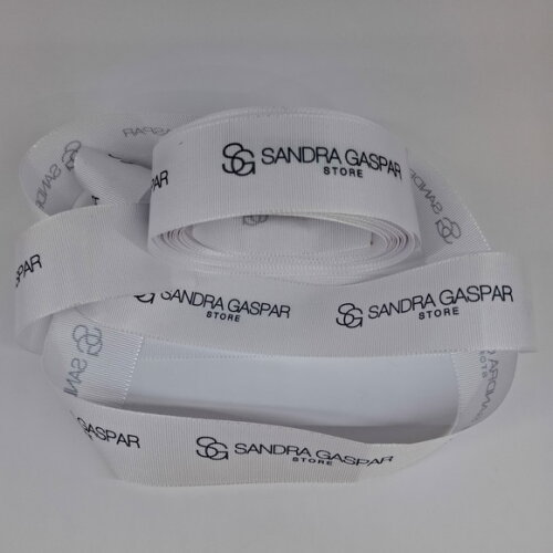 Fita Gorgurão 22mm Personalizada - 50 Metros