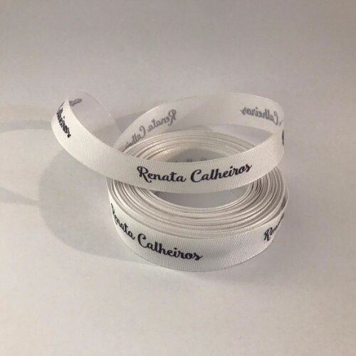 Fita Gorgurão 22mm Personalizada - 10 Metros