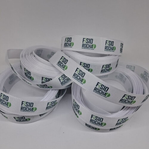 Fita Gorgurão 22mm Personalizada Casamento - 10 Metros
