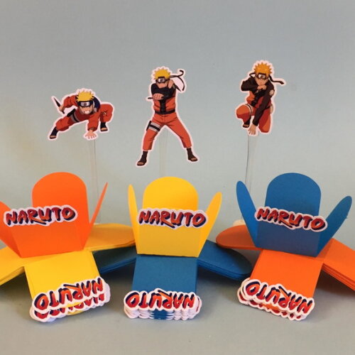 Forminha e Topper Naruto