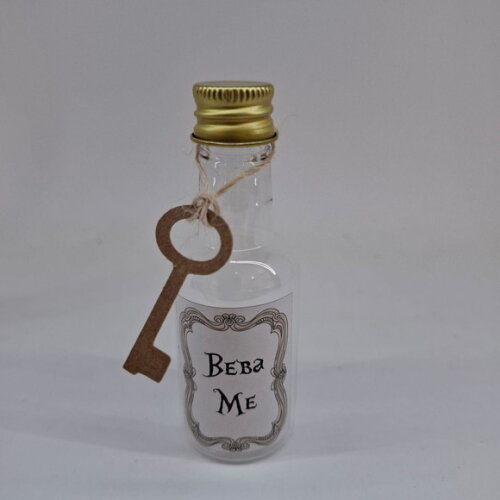 Frasco Poções Beba Me Drink Me Alice no País das Maravilhas