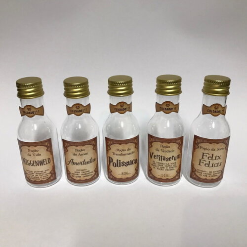Frasco Poções Harry Potter - Kit 30 Unidades