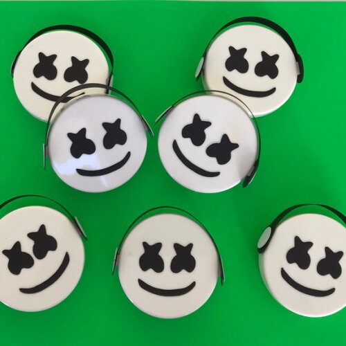 Latinha Dj Marshmello - Kit 30unidades