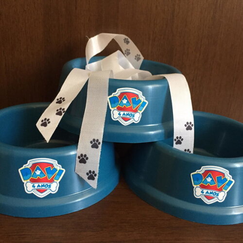 Lembrancinha Patrulha Canina Centro de Mesa