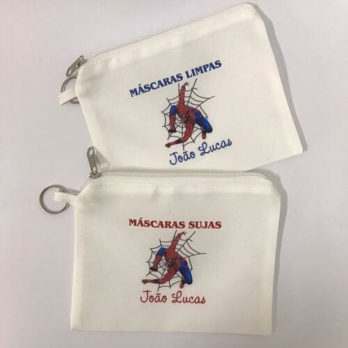 Porta máscara - par