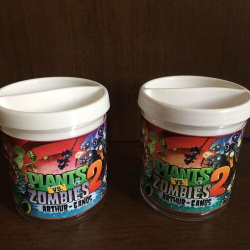 Porta lápis Plants vs Zombies
