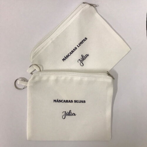 Porta máscara - par
