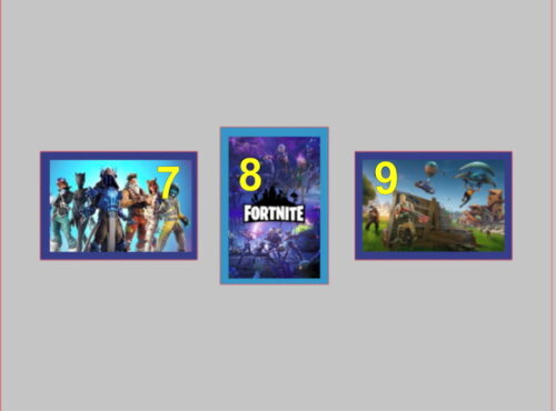Quadrinhos Festa Fortnite