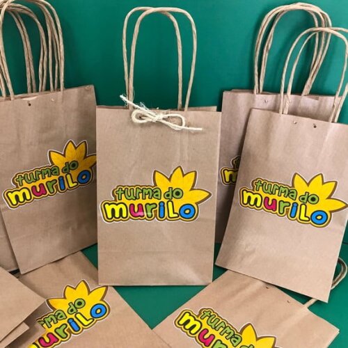 Sacolinha Turma do Folclore - Kit 40 Unidades