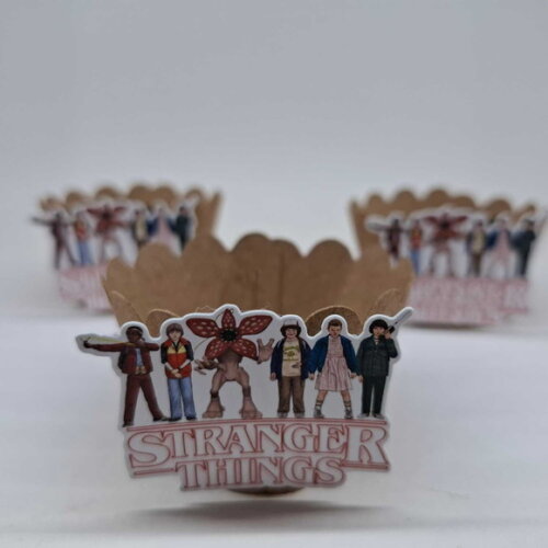 Saia para Cupcake Festa Stranger Things