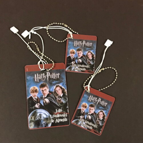 3 Tag de Mochila Harry Potter