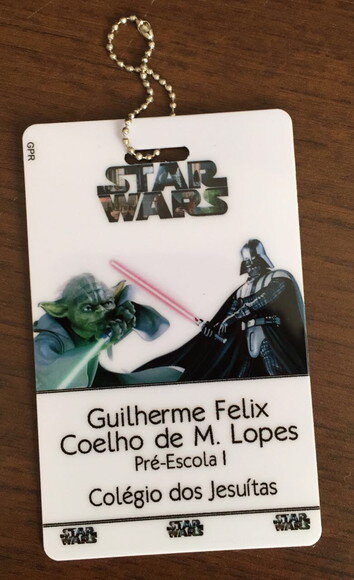 Tag de Mochila Star Wars - Par