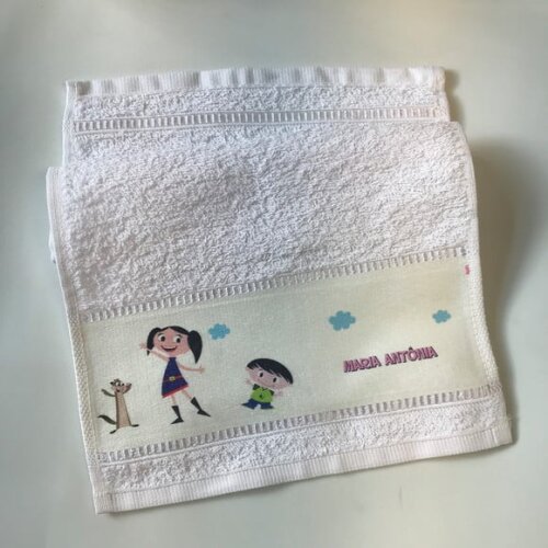 Toalhinha Escolar Personalizada