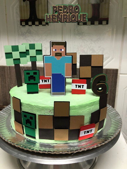 Topo Minecraft 3D