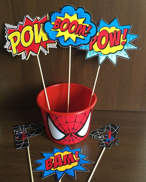 Topper Gigante Super Heróis