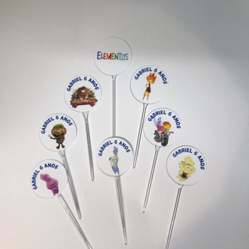 Topper para Docinhos Elementos