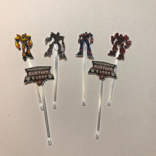 Topper Transformers - Kit 50 Unidades