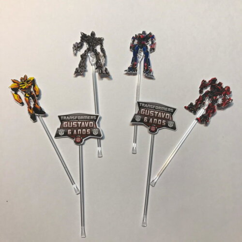 Topper Transformers - Kit 50 Unidades