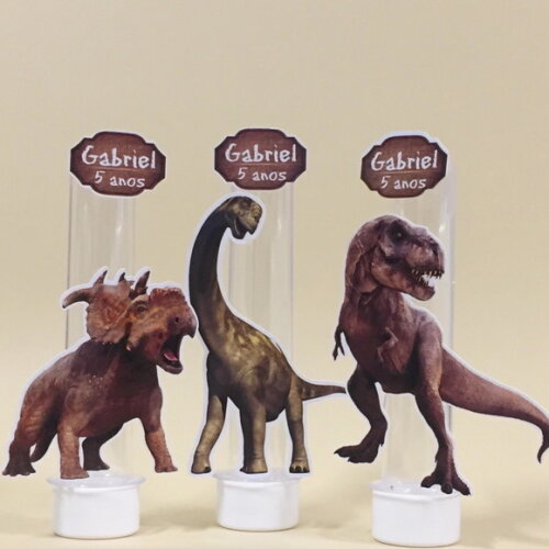 Tubete Personalizado Festa Dinossauro