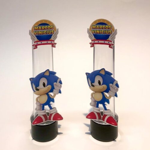Tubete Personalizado Festa Sonic