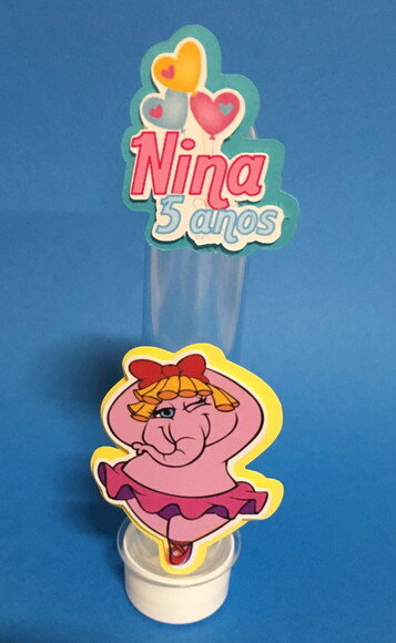 Tubete Personalizado Festa Turma da Xuxa